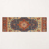 オリエンタルペルシャのトルコのカーペットパターン ヨガマット (正面(横))