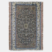 オリエンタルペルシャのトルコのパターン スローブランケット (正面縦)