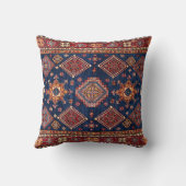 オリエンタルペルシャのトルコ絨毯パターン クッション (裏面)