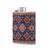 オリエンタルペルシャのトルコ絨毯パターン フラスク (左)