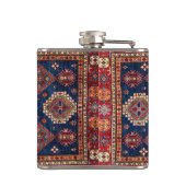 オリエンタルペルシャのトルコ絨毯パターン フラスク (裏面)