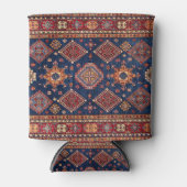 オリエンタルペルシャのトルコ絨毯パターン 缶クーラー (正面)