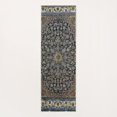 オリエンタルペルシャカーペットモノグラムパーソナライズされた- ヨガマット (裏面)