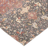 オリエンタルペルシャ狩りラグプリント模様の生地 ショートテーブルランナー (コーナー)