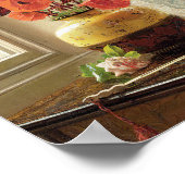 オリエンタルポピーとコレウス | Jessica Hayllar ポスター (角)