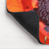 オリエンタルポピーの花 マウスパッド (コーナー)