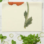 オリエンタルポピーキッチン キッチンタオル (折り畳み)