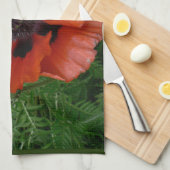オリエンタルポピー キッチンタオル (四つ折り)