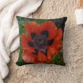 オリエンタルポピー クッション (ブランケット)