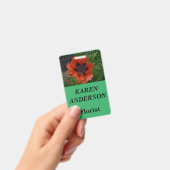 オリエンタルポピー バッジ (手持ち)