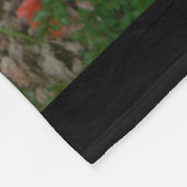 オリエンタルポピー フリースブランケット (角)