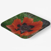 オリエンタルポピー ペーパープレート (傾斜あり)