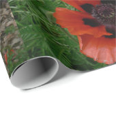 オリエンタルポピー ラッピングペーパー (ロールコーナー)