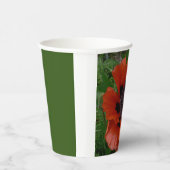 オリエンタルポピー 紙コップ (右)