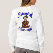 オリエンタルマッサージ Tシャツ (裏面)