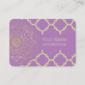 オリエンタルマンダラ – 名刺 (正面)