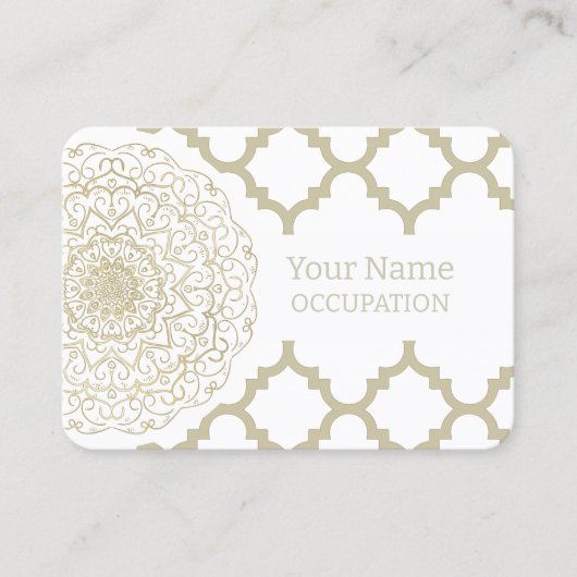 オリエンタルマンダラ – 名刺 (正面)