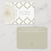 オリエンタルマンダラ – 名刺 (正面/裏面)