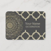 オリエンタルマンダラ – 名刺 (正面)