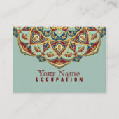 オリエンタルマンダラ – 名刺 (正面)