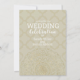 オリエンタルマンダラ – 結婚式招待状カード 招待状