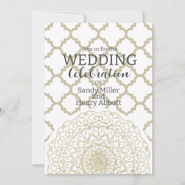 オリエンタルマンダラ – 結婚式招待状カード 招待状