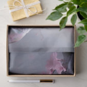 オリエンタルミスティ芸者とさくらんぼの花のポートレート 薄葉紙 (ギフト)