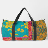 オリエンタルモロッコカラーズパターン – ダッフェルバッグ ダッフルバッグ (裏面)