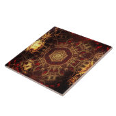 オリエンタルラグ陶磁器タイル タイル (側面)