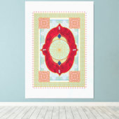 オリエンタルラグ – キャンバス印刷 キャンバスプリント (インサイチュ (ウッドフロア))