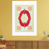 オリエンタルラグ – キャンバス印刷 キャンバスプリント (インサイチュ (リビング))