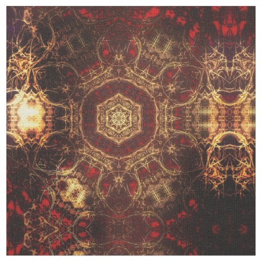 オリエンタルラグ ファブリック (クローズアップ)