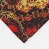 オリエンタルラグ フリースブランケット (角)