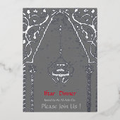 オリエンタルラグ モスク - イフタールのディナー 箔招待状 (正面)