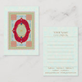 オリエンタルラグ – 名刺 (正面/裏面)