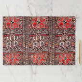 オリエンタルラグno2赤い白い黒 ペーパーパッド (インサイチュ)