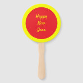 オリエンタルラッキーキャットカスタム中国の新年 ハンドファン (裏面)