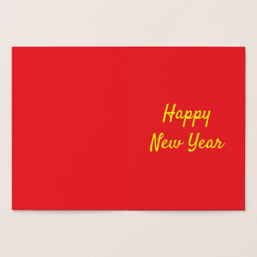 オリエンタルラッキーキャットカスタム 箔カード (内部)