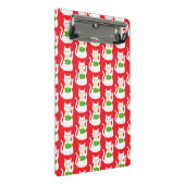 オリエンタルラッキーキャットパターン（の模様が）ある ミニクリップボード (アングル)