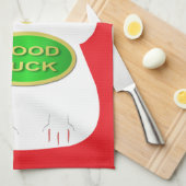 オリエンタルラッキーキャット キッチンタオル (四つ折り)