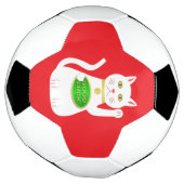 オリエンタルラッキーキャット サッカーボール (回転)