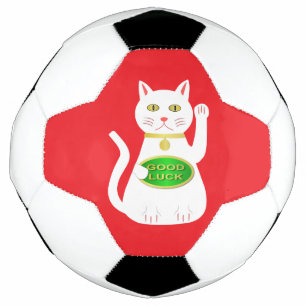 オリエンタルラッキーキャット サッカーボール