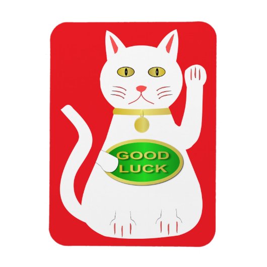 オリエンタルラッキーキャット マグネット (縦)