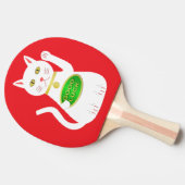 オリエンタルラッキーキャット 卓球ラケット (横)