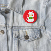 オリエンタルラッキーキャット 缶バッジ (インサイチュ)