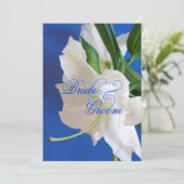 オリエンタルリリー結婚式招待状 招待状 (スタンド正面)