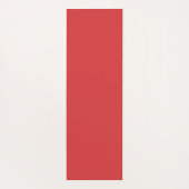 オリエンタルレッドゴールデンパターン – ヨガマット (裏面)