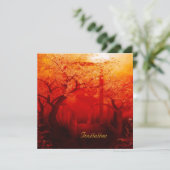 オリエンタルレッドゴールドブリッジ招待状 招待状 (スタンド正面)