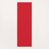 オリエンタルレッドランナーパターン ヨガマット (裏面)