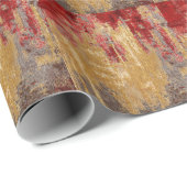 オリエンタルレッド金ゴールドカーペットのテクスチャ。 ラッピングペーパー (ロールコーナー)
